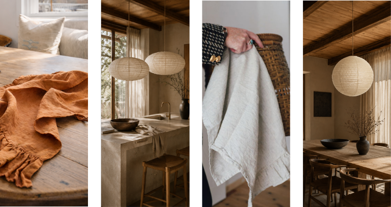 Crafted in linen