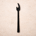 Black iron bottle opener